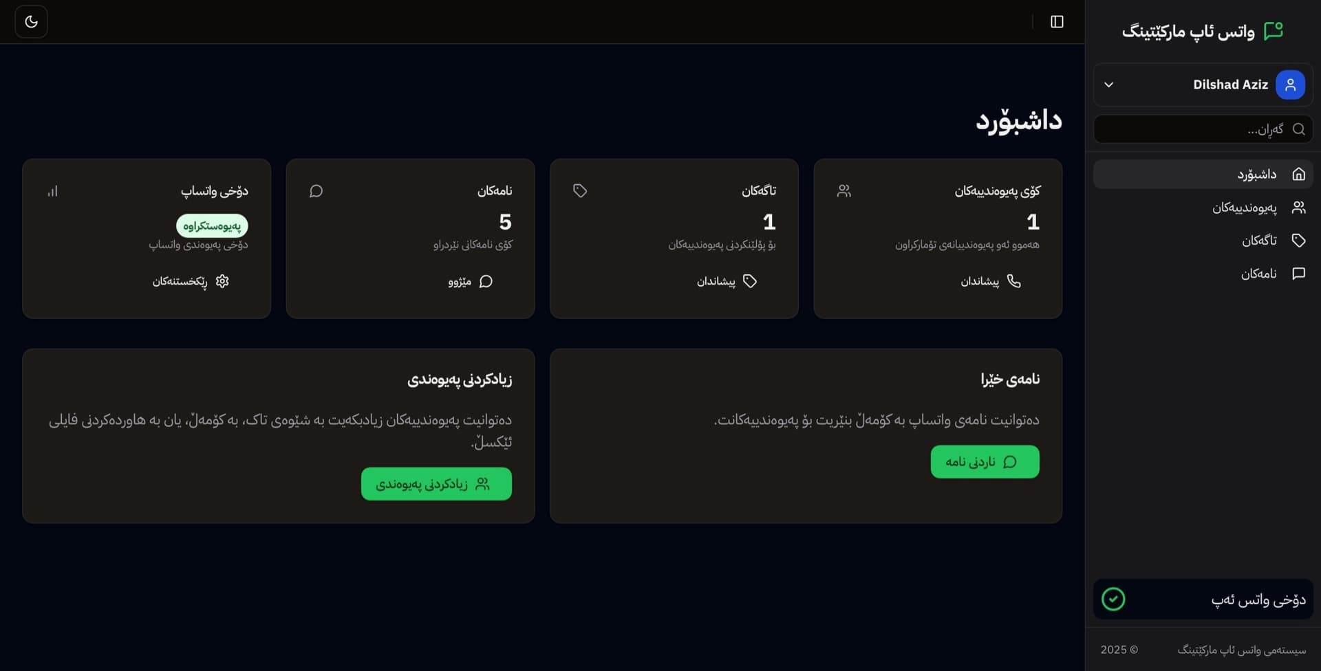 Dashboard preview
